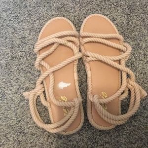 Aerie Rope Sandals